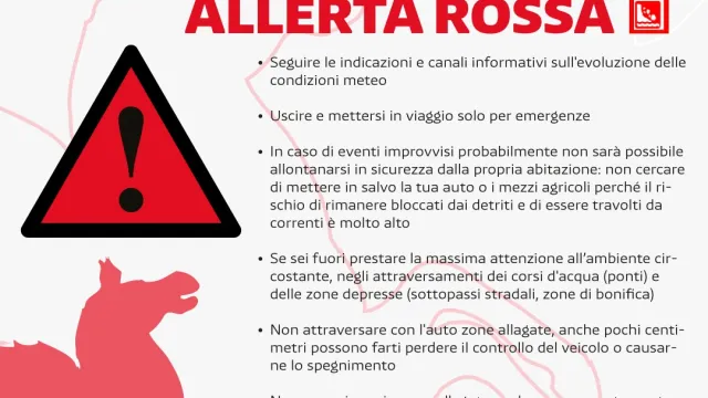 allerta rossa