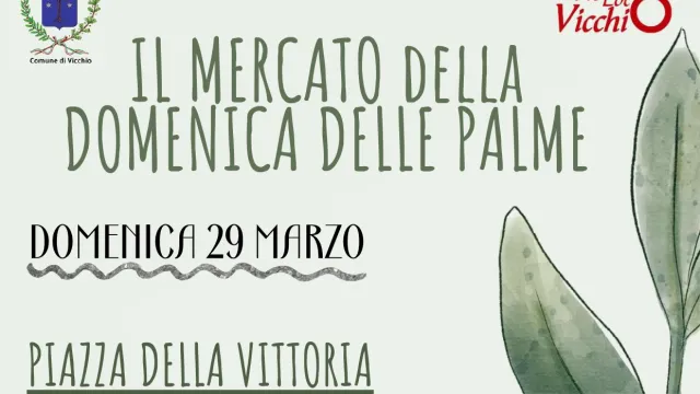 Locandina della Domenica delle Palme 2026