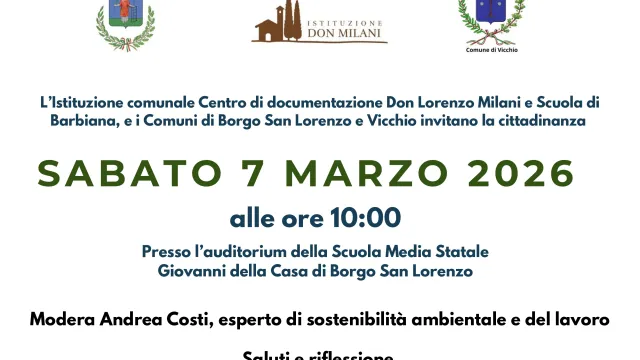 Evento Don Milani 7/03