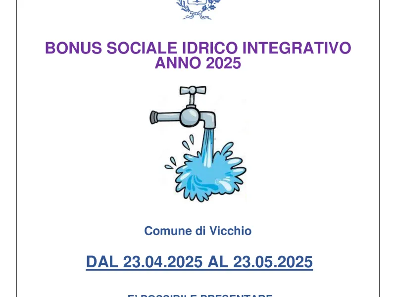 Bonus idrico