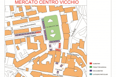 Mercato Vicchio 2022 - pianta riorganizzazione
